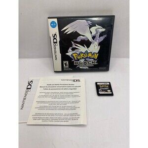 Pokemon: Black Version Nintendo DS Authentic w inserts 241 Hours!
